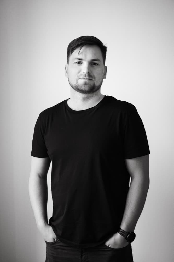 Portrait of Mārcis Ūdris, Google Ads Manager at TRY Riga